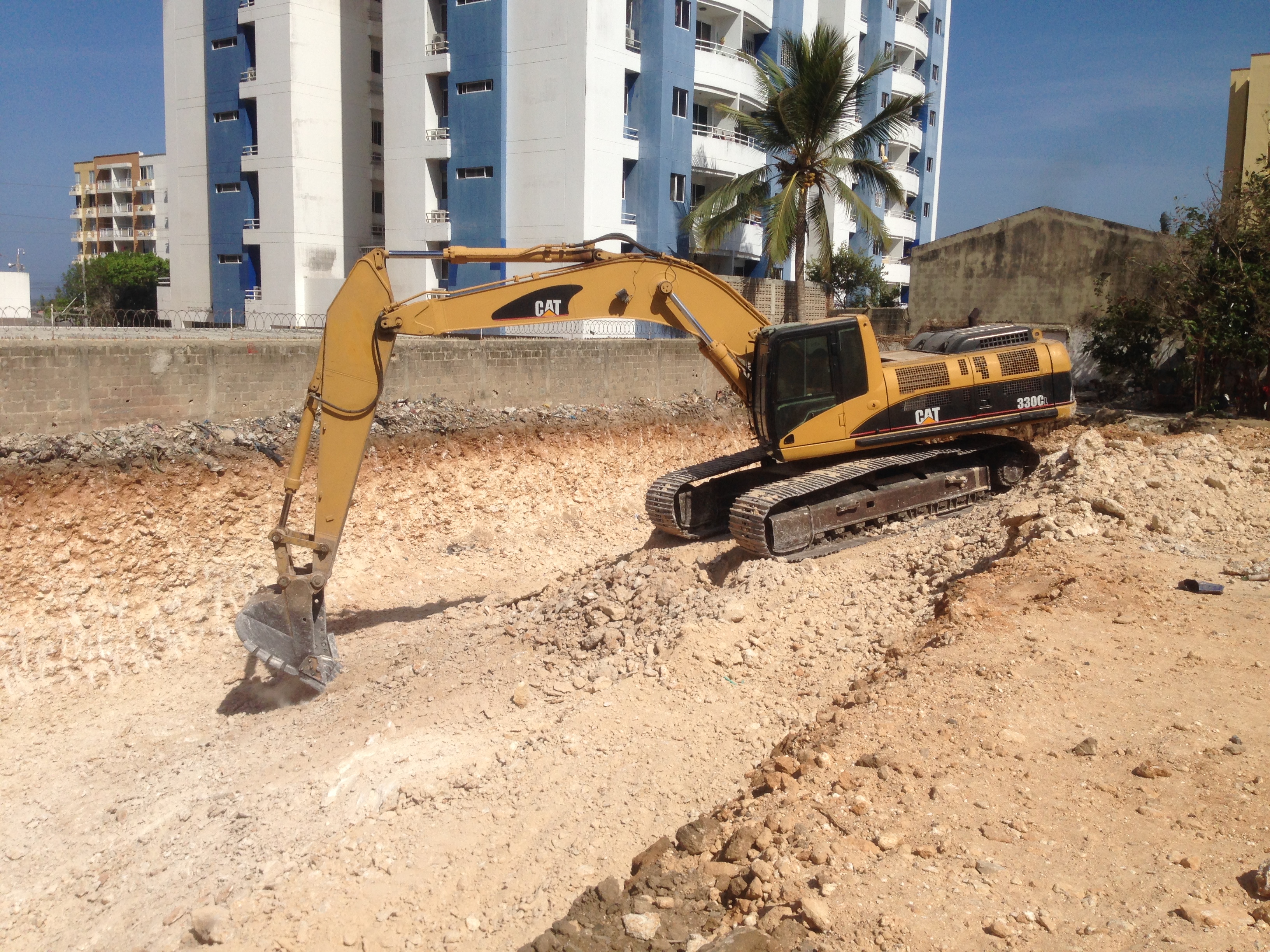 Excavación Edificio Corozo Barranquilla